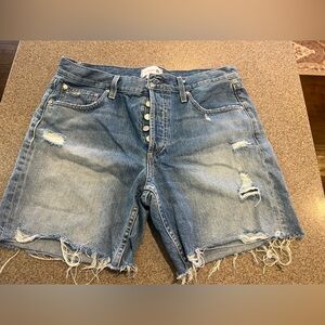 Sundry Light Blue Denim Jean shorts